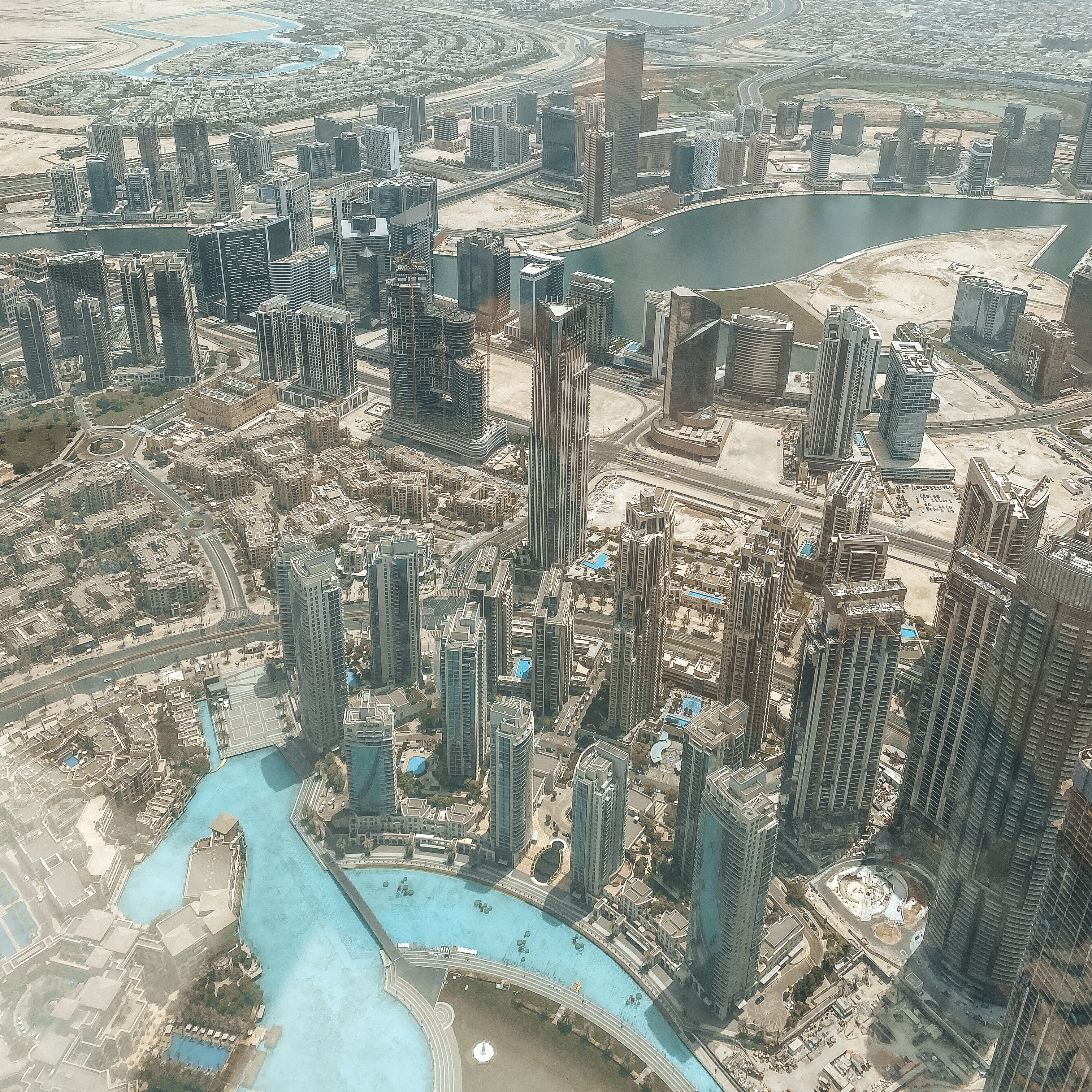 Ausblick vom Burj Khalifa