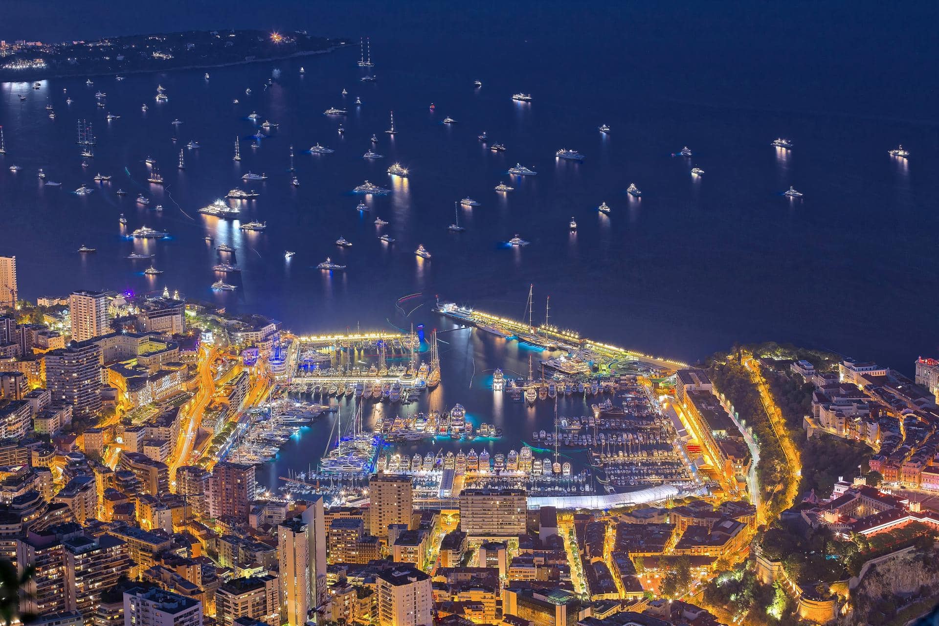 Blick über Monaco